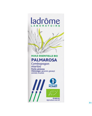 Ladrome cymbopogon martini var.motia/palmarosa10ml