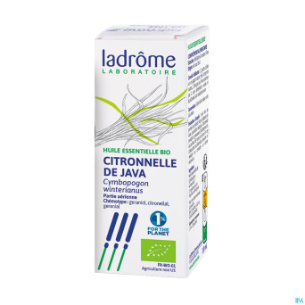 Ladrome cymbopogon winterianus/citronelle java10ml