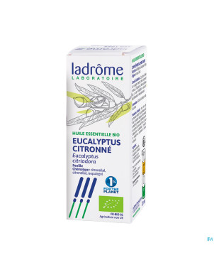 Ladrome eucalyptus citriodora/eucalyptus citr.10ml