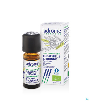 Ladrome eucalyptus citriodora/eucalyptus citr.10ml