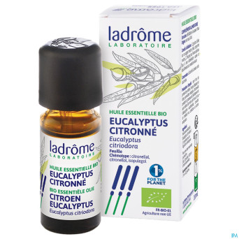 Ladrome eucalyptus citriodora/eucalyptus citr.10ml