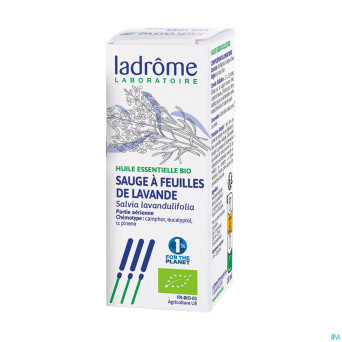 Ladrome sauge feuille lavande 10ml