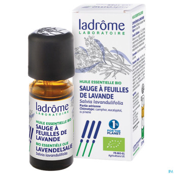 Ladrome sauge feuille lavande 10ml