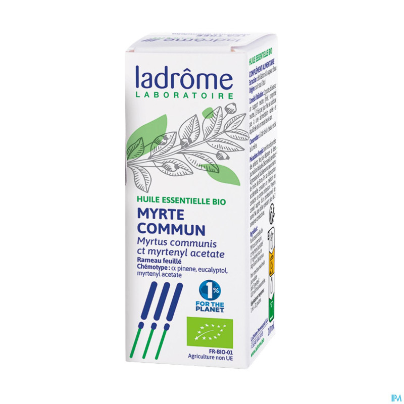 Ladrome myrtus communis/myrte 10ml