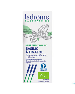 Ladrome ocimum basilicum/basilic 10ml