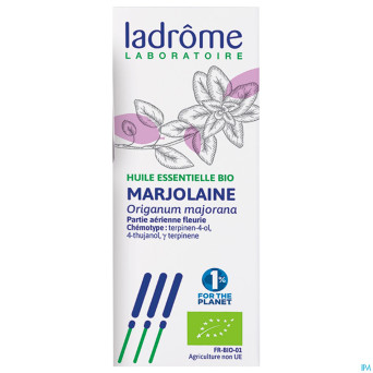 Ladrome origanum majorana/marjolaine 10ml