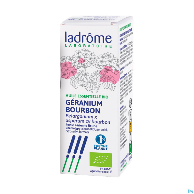 Ladrome pelargonium x asperum/geranium 10ml