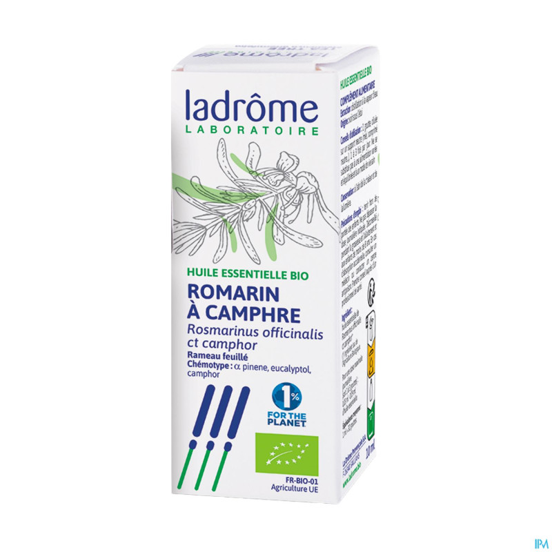 Ladrome romarin cineol/rosmarinus offic. ct 10ml