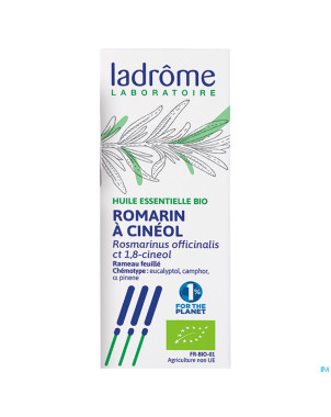 Ladrome rosmarinus offic. ct camphor/romarin 10ml