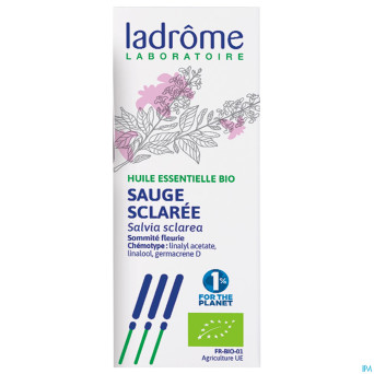 Ladrome salvia sclarea/sauge sclaree 10ml