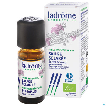 Ladrome salvia sclarea/sauge sclaree 10ml