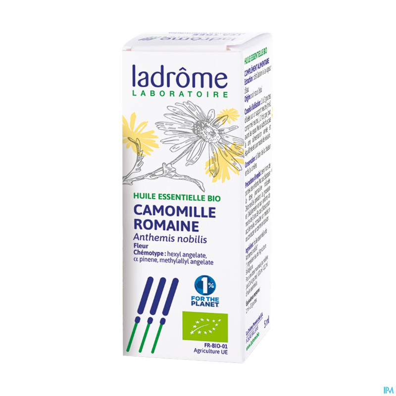 Ladrome anthemis nobilis/camomille romaine 5ml