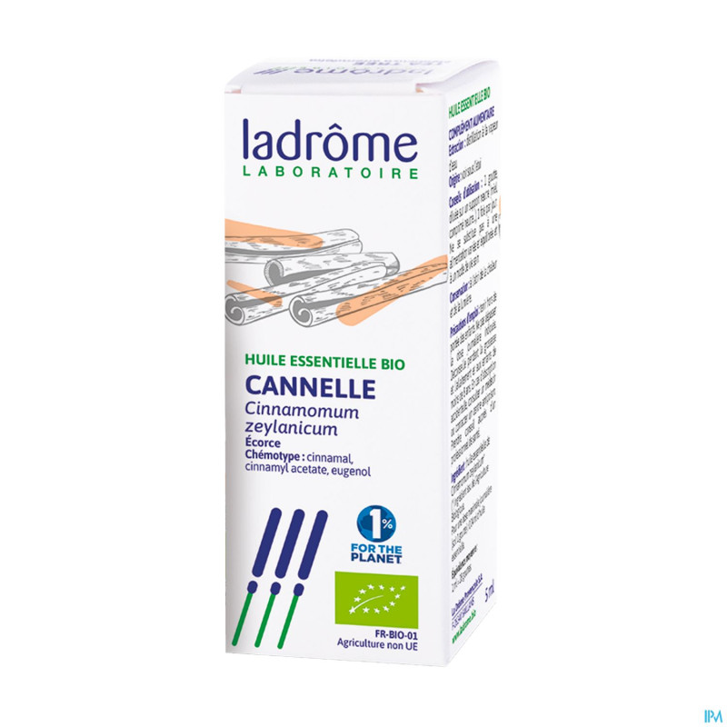 Ladrome cinnamonum zeylanicum/cannelle 5ml