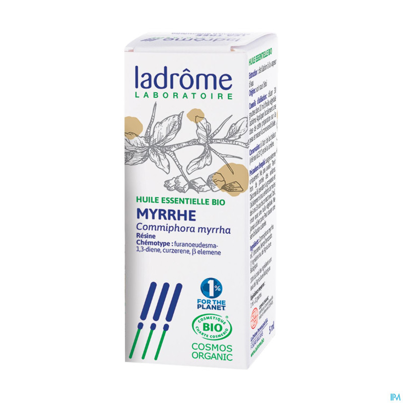Ladrome commiphora myrrha/myrrhe 5ml