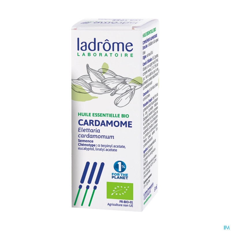 Ladrome elletaria cardamomum/cardamome 5ml