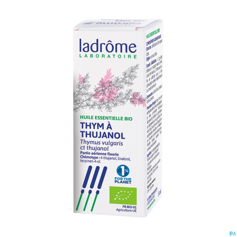 Ladrome thymus vulgaris ct thujanol/thym thuj. 5ml