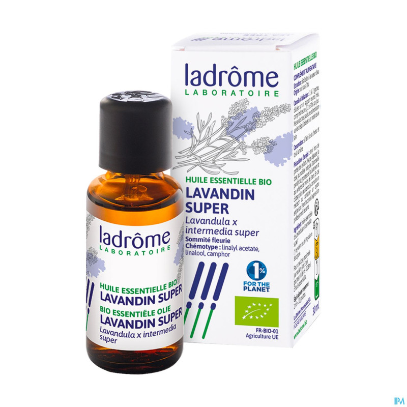 Ladrome lavandin/lavandula x super 30ml