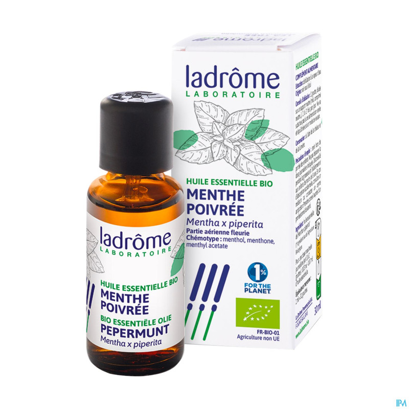 Ladrome menthe poivree 30ml