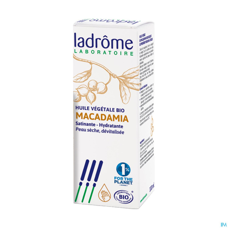 Ladrome huile macadamia 100ml