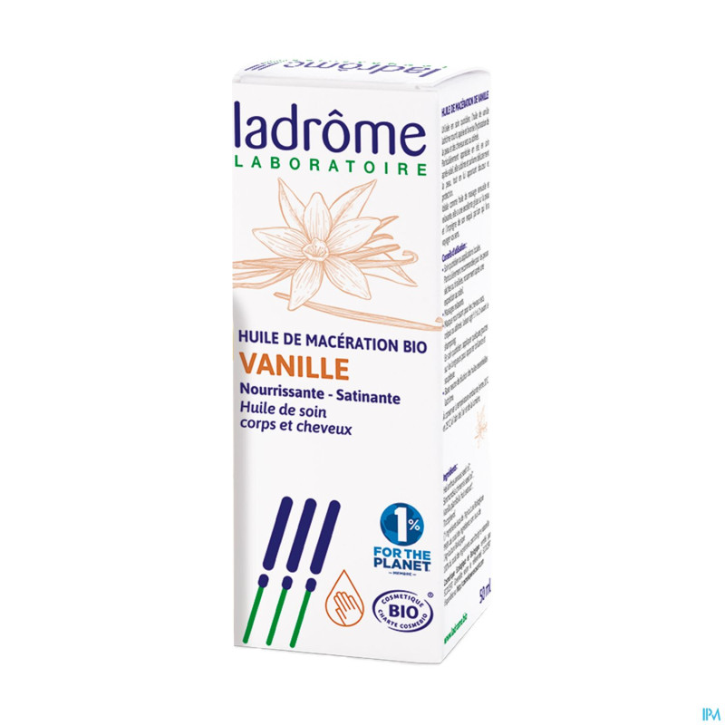 Ladrome huile vanille 50ml