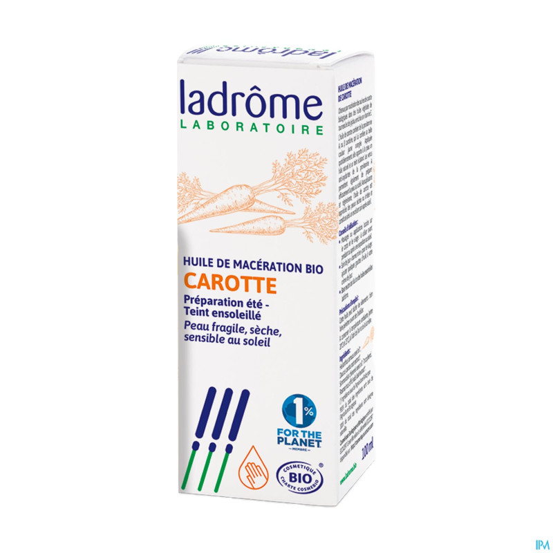 Ladrome huile carotte 100ml