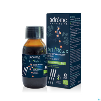 Ladrome arti'relax sirop 4 extraits plantes 100ml