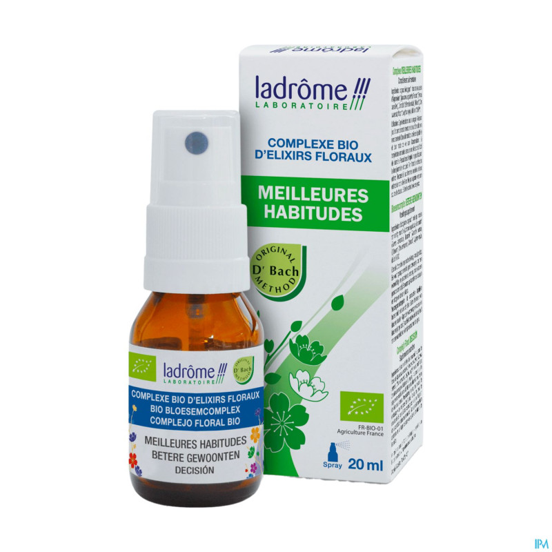 Ladrome spray meilleures habitudes 20ml