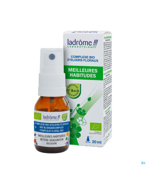 Ladrome spray meilleures habitudes 20ml