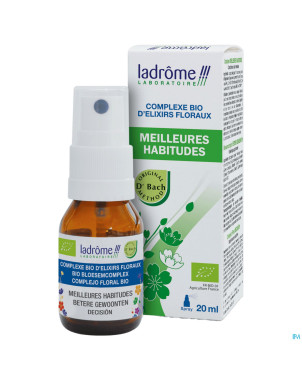 Ladrome spray meilleures habitudes 20ml