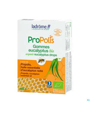 Ladrome gommes propolis + eucalyptus 45g