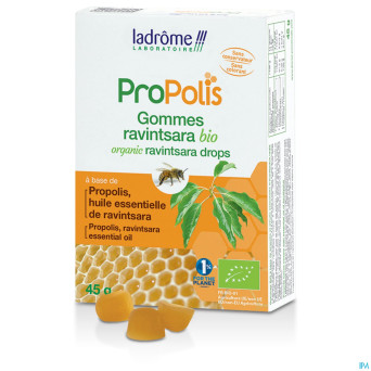 Ladrome gommes propolis + ravintsara 45g