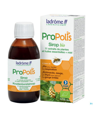 Ladrome sirop sans sucre propolis 150ml