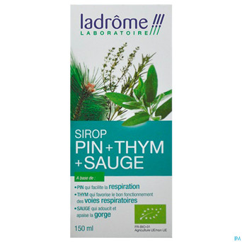 Ladrome pin + thym + sauge 150ml