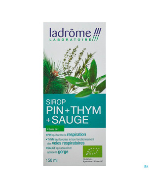 Ladrome pin + thym + sauge 150ml