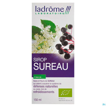 Ladrome sirop sureau 150ml