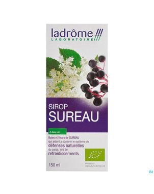 Ladrome sirop sureau 150ml
