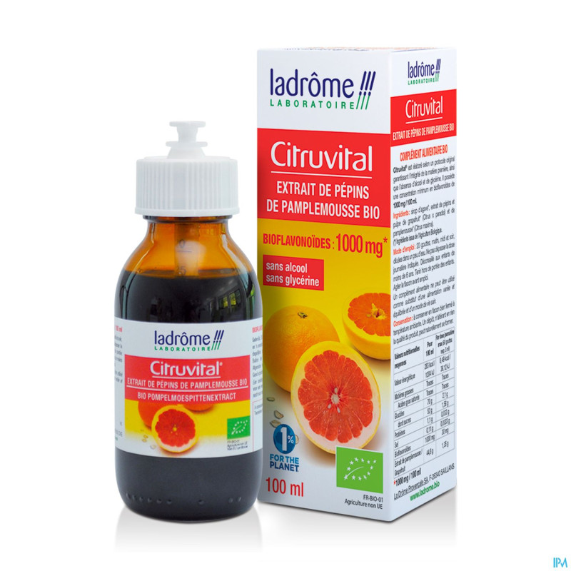 Ladrome bio citruvital 100ml