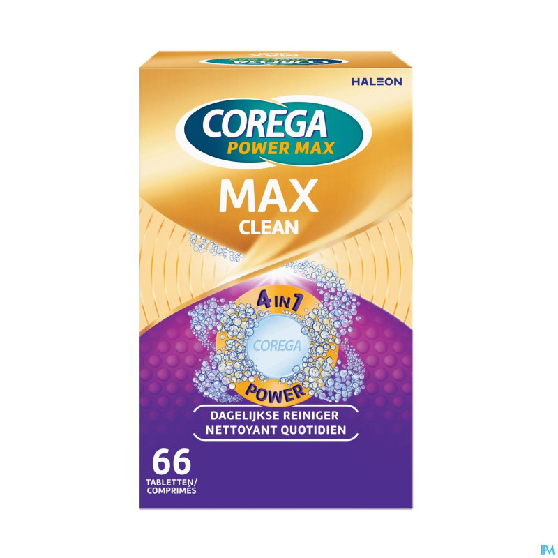 Corega max clean    comp 66