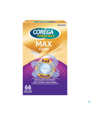 Corega max clean    comp 66