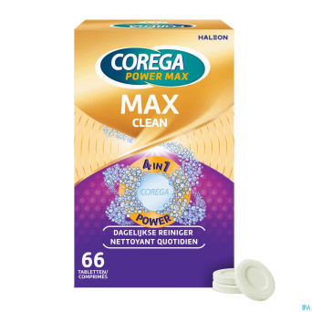 Corega max clean    comp 66