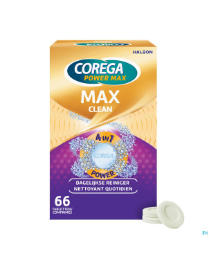 Corega max clean    comp 66