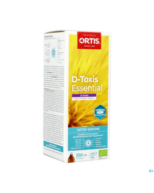 D toxis essential framboise hibiscus bio    250ml