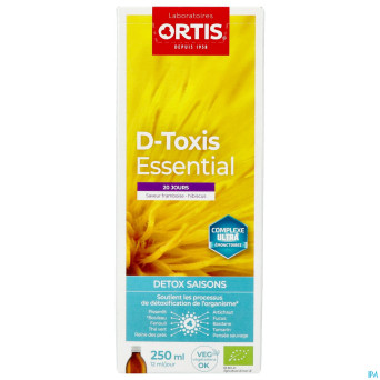 D toxis essential framboise hibiscus bio    250ml