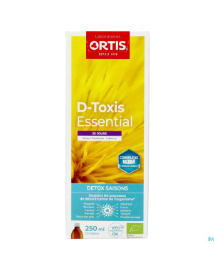D toxis essential framboise hibiscus bio    250ml