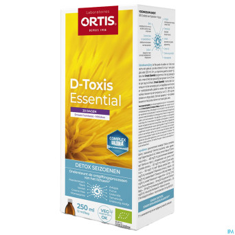 D toxis essential framboise hibiscus bio    250ml
