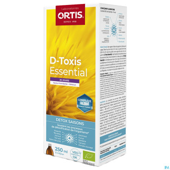 D toxis essential framboise hibiscus bio    250ml