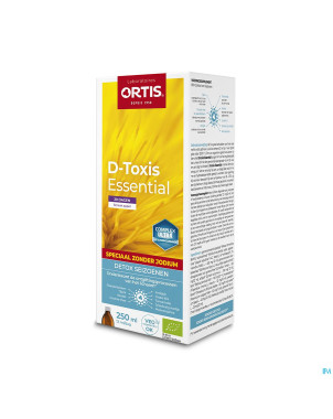 D toxis essential sans iode pommes bio    250ml