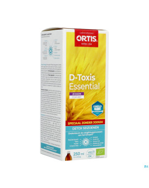 D toxis essential sans iode pommes bio    250ml