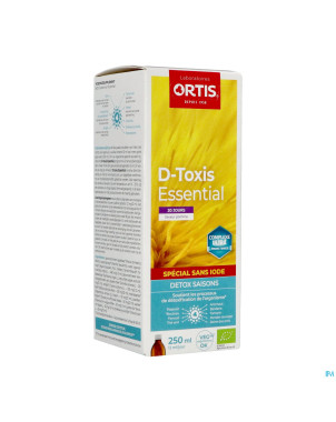 D toxis essential sans iode pommes bio    250ml