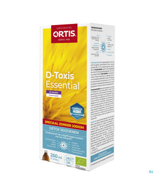 D toxis essential sans iode pommes bio    250ml